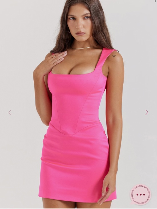 House of CB Dresses & Skirts - House of CB corset mini dress hot pink/fuchsia